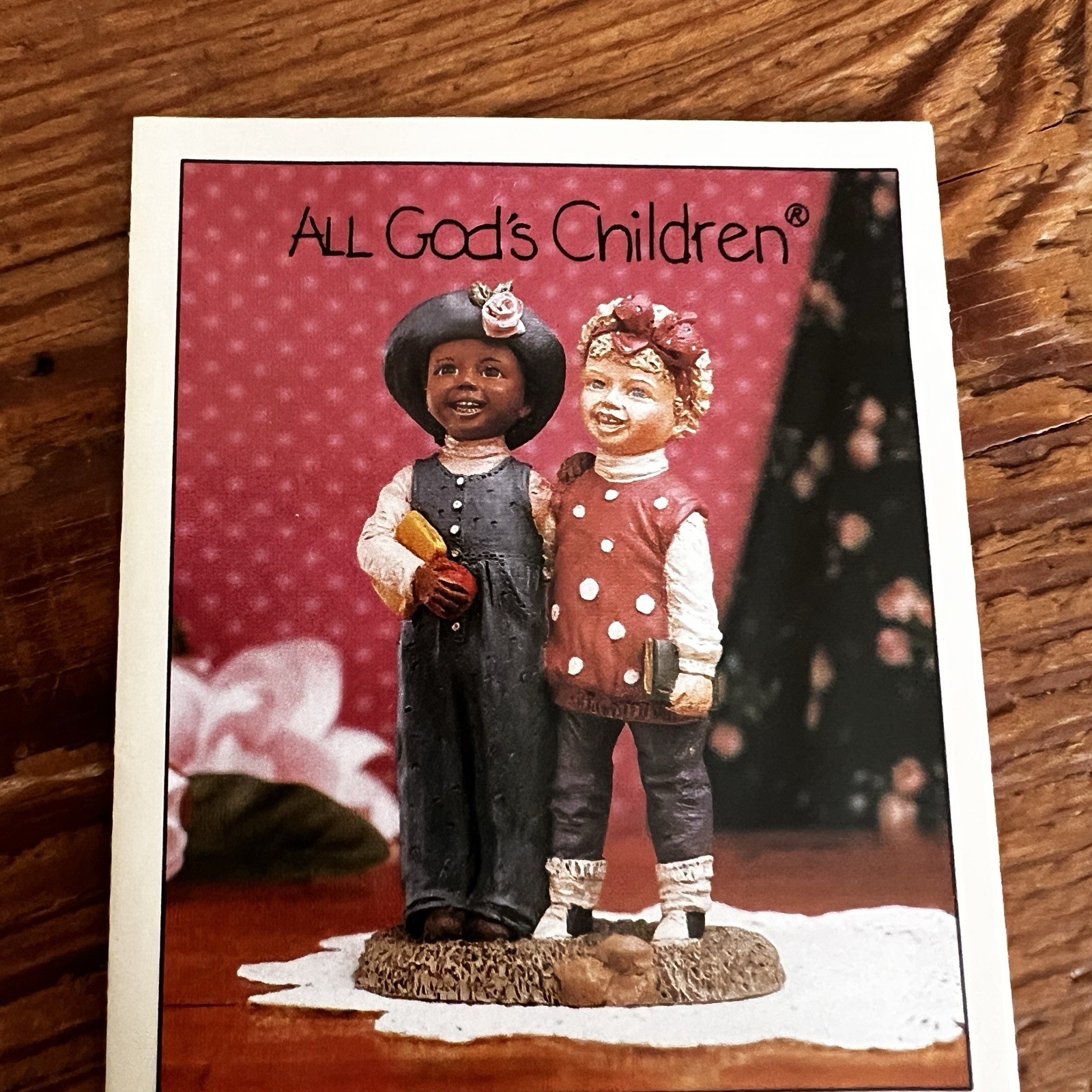 All Gods Children Doll Anika African American Girl 9" Jointed,Chair Original Box