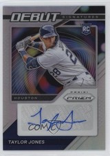 2021 Panini Prizm Debut Signatures Silver Prizm Taylor Jones #DS-TJ Auto 06rp
