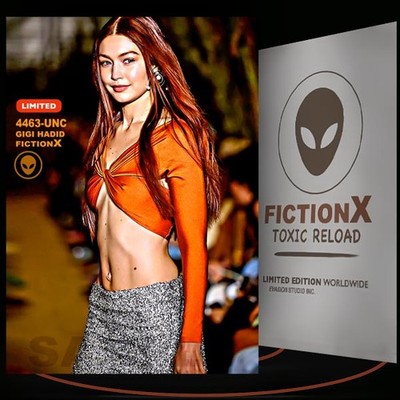 Gigi Hadid [ # 4463-UNC ] FICTION X TOXIC RELOAD / Limited Edition cards
