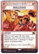 Skullcrack R Outlaws of Thunder Junction: Breaking News # 27 NM Normal