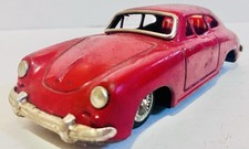 1950/60s Porche Tin Toy Car Metal Friction toy vintage