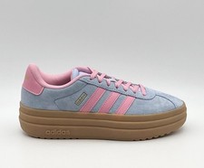 Adidas VL Court Bold JQ1712 Suede Shoe - Kids Size 5 - NIB
