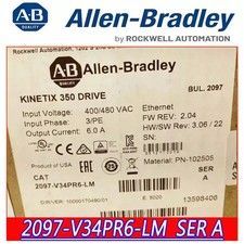 Allen Bradley 2097-V34PR6-LM /A Kinetix 350 Single Axis 480V 3.0kW Servo Drive