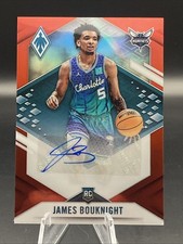James Bouknight 2021-22 Panini Phoenix Red Prizm Refractor Rookie Card Auto. rookie card picture