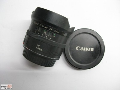 Canon EF 15mm f/2.8 Fischauge - fish eye Vollformat Objektiv autofocus lens