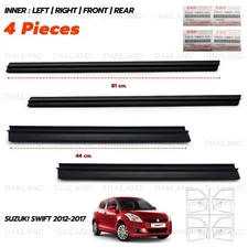 Set 4Dr Inner Weatherstrip Door Belt Fits Suzuki Swift 1.2L GL GLX 2012 2017