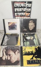 7 CD LOT: Last Dance of Mr. X by Andy Summers + Sting Fields Of Gold Best Of