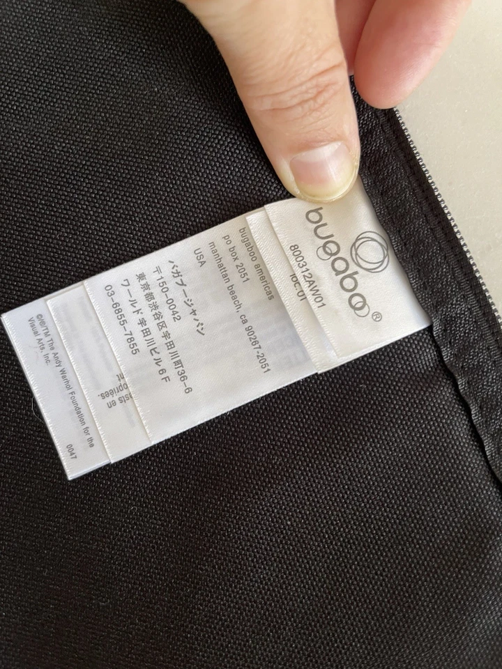 Bugaboo Andy Warhol Funda Cochecito Bebé Delantal Accesorio Foto 3 de 4