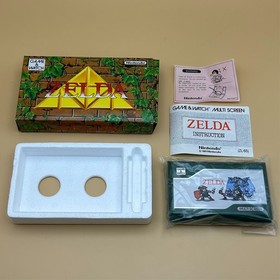 Nintendo Game & Watch ZELDA ZL-65 MIB 1989 MINT IN BOX