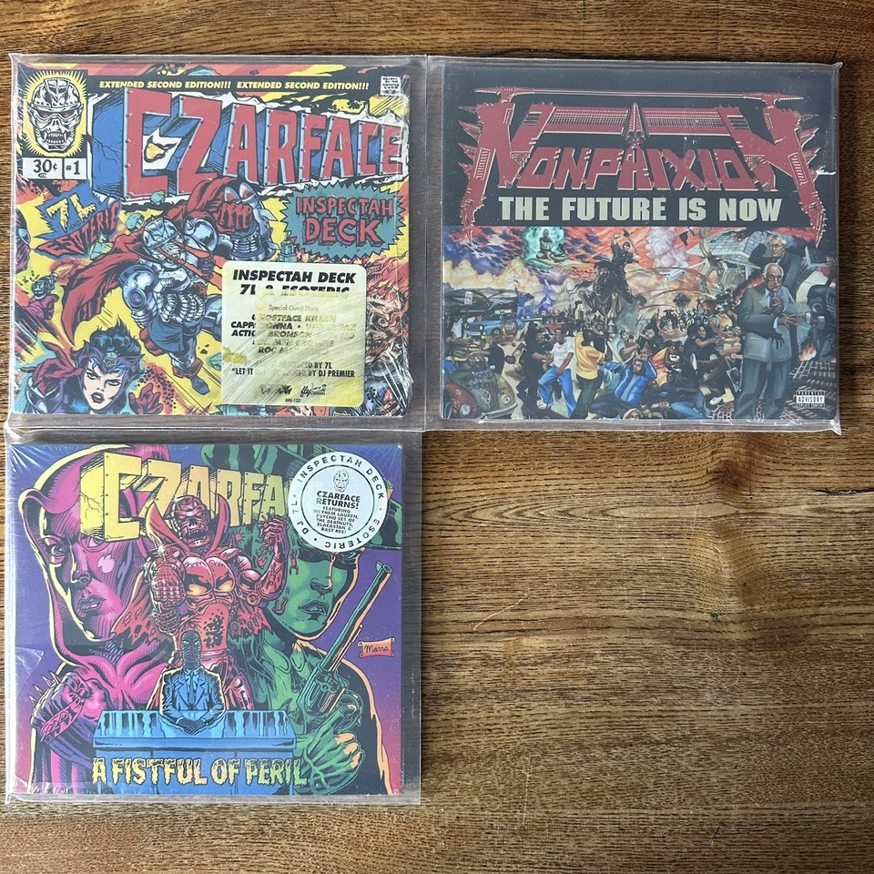 Czarface Inspectah Deck 7L & Esoteric Nonphixon Hip Hop CDs Sealed!!!