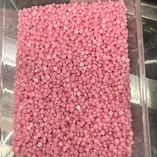 50pcs 3mm Round CAB CABOCHON Natural Pink Stone Stone Beads No Holes