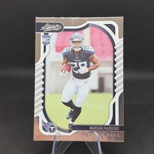 Hassan Haskins 2022 Panini Absolute #142 Retail Rookie Tennessee Titans
