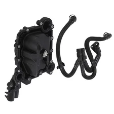 Oil Separator PCV Valve Vent Trim w/ Hose Tube for Audi Q7 A8 Q5 S4 06E103547S