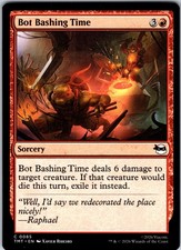 Bot Bashing Time 0085 Teenage Mutant Ninja Turtles Magic: The Gathering NM