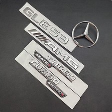 Für Mercedes Benz GLE53 AMG W167 Star Hinten Stern Embleme Aufkleber Badge Auto Für Mercedes Benz GLE53 AMG W167 Star Hinten Stern Embleme Aufkleber Badge Auto