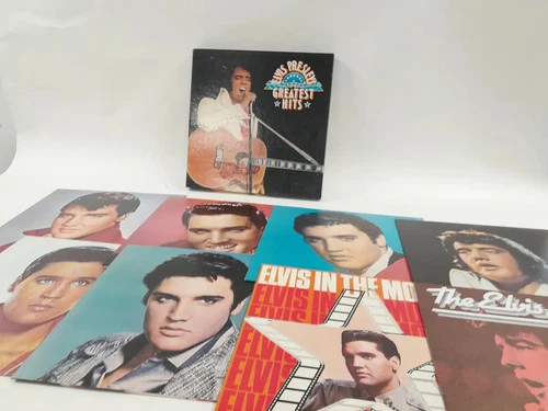 Elvis Presley Greatest Hits Vinyl Box Set Vintage Pre-Owned RETRO Music