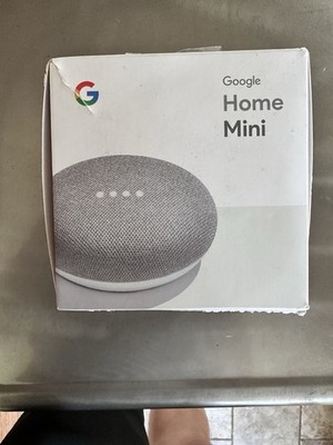 Google Home Mini Smart Speaker GA00210-US w/ Original Box & Power Adapter