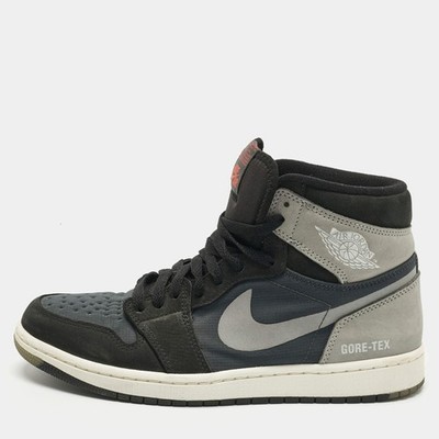Air Jordan Multicolor Nubuck Leather Jordan 1 Retro High Element GoreTex Black