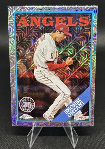 Shohei Ohtani 2023 Topps Chrome Mojo Refractor #T88C-27 35th Anniversary Angels