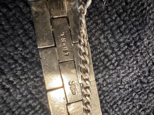 Vintage Taxco TS-47 Modernist Watchband Bracelet  58+ grams