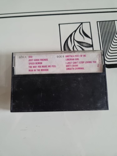 Michael Jackson Bad Cassette India Rare - Picture 4 of 4