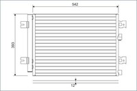 Valeo Klimakondensator (814077) FüR Dacia Logan Sandero Mcv Duster Renault I