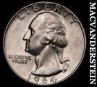 1964-D Silver Washington Quarter-Scarce Better Date No Reserve #i3958