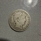 1908-S Barber Half Dollar 90% Silver – Better Date – AG/G to VG Detail – Nice Co