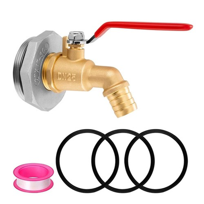 #ad 2quot; Drum Faucet for 55 Gallon Drum 1quot; Brass Barrel Spigot Faucet with EPDM Gaske $19.49