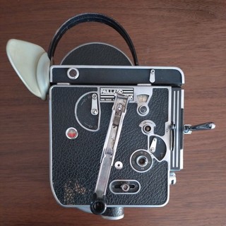 Paillard Bolex H16 Rex 1 16mm Cine Camera Serial no. 167024 with leather case