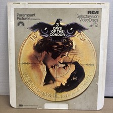 CED 3 Days Of The Condor RATED R Robert Redford Faye Dunaway
