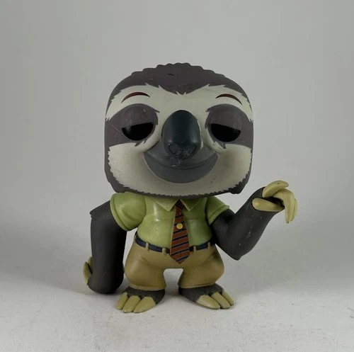 Loose Funko Pop! Disney Zootopia FLASH The DMV Sloth #190 Vaulted Vinyl (NO BOX)