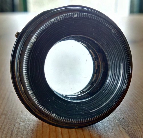 Busch's Detective Aplanat Nr. 2A Focus 5 Zoll (f/6) Antik Messing Objektiv - 38 mm Halterung - Bild 13 von 13