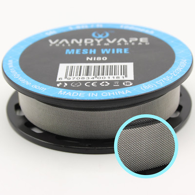 vandy vape mesh wire Vandy Vape Mesh Wire 5 ft. Rolls-HEC10337 main image 0