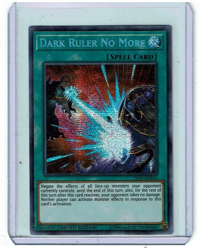 yugioh tn19 card list Yu-Gi-Oh! - Exodia, The Legendary Defender - TN19-EN003 - Prismatic Secret Rare - Limited Edition Dark Ruler No More -