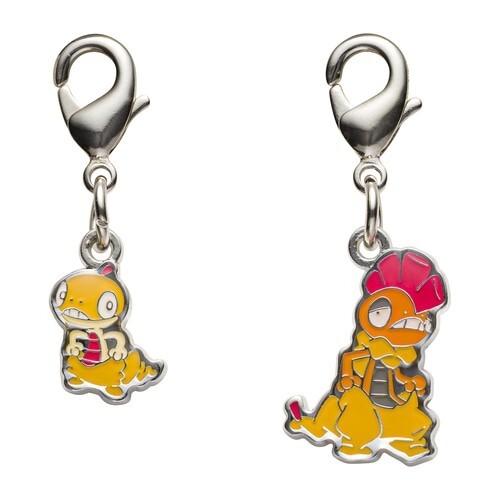 PC107 Pokemon Center Scraggy,Scrafty Metal key chain Japan | eBay