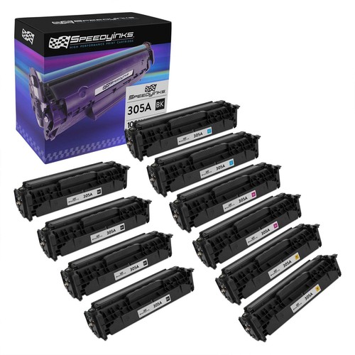 10PK Reman Toner Cartridge for HP305A LaserJet Pro 400 Color M475dn M451nw Black eBay
