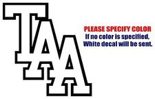 The Amity Affliction TAA Band Graphic Die Cut decal sticker Car Truck Boat 9"