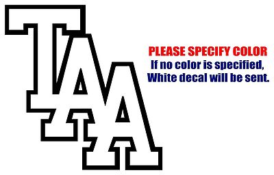 The Amity Affliction TAA Band Graphic Die Cut decal sticker Car Truck Boat 6''