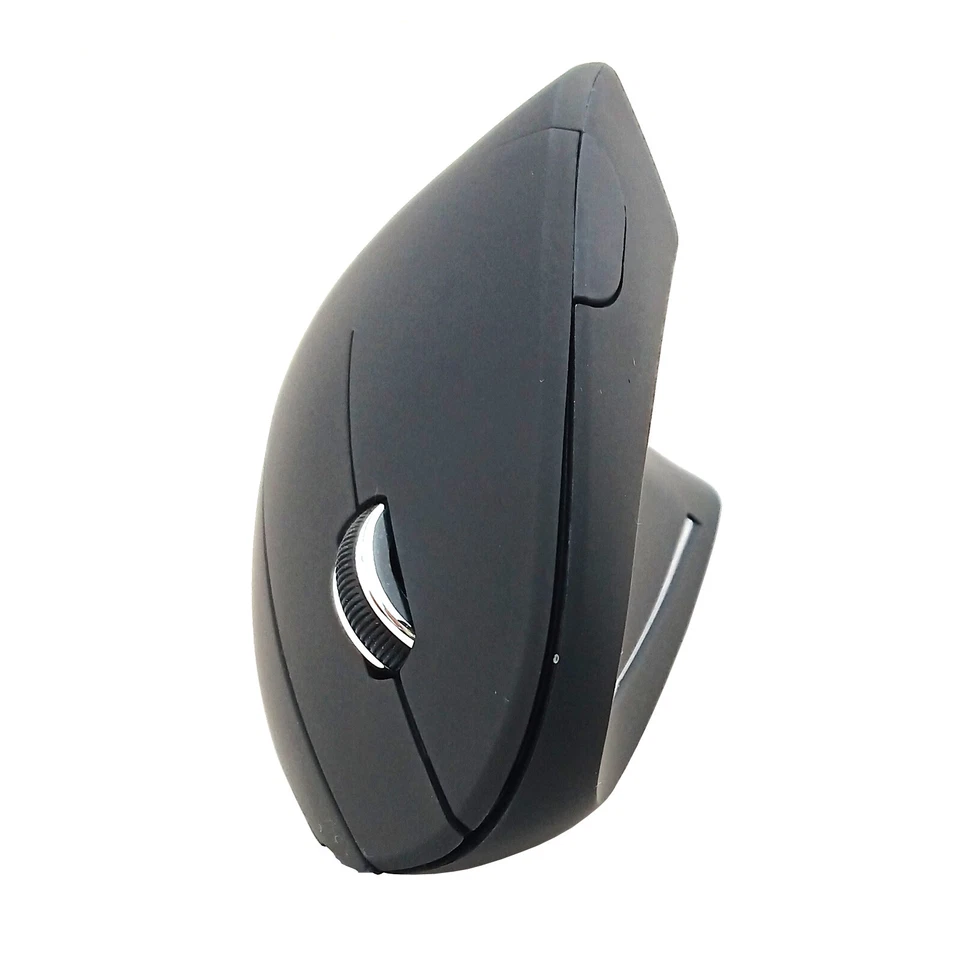 Laptop PC Vertical Optical Mouse Wireless Mice Ergonomic Wrist Position 1600 DPI - Image 4 of 4