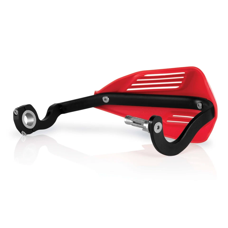 Coppia De Pare-Doigts ACERBIS Endurance Rouge Pour KTM LC4 520 2000-2002 - Photo 2/3