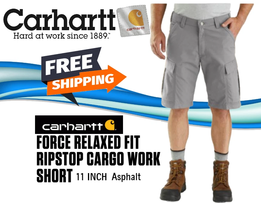 Carhartt shorts deals 7 inch inseam