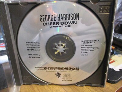 1989 GEORGE HARRISON Cheer Down US Promo CD WB PRO-CD 3647 BEATLES LP Version NM