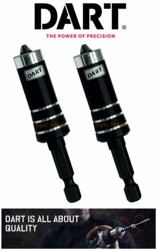 2 x DART IMPACT RATED Double Ring Magnetic Screwdriver Cordless Drill Bit Holder - Picture 1 of 2