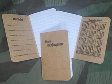 Repro WWII German Mein Dienstbegleiter Service Companion Military Notebook Army
