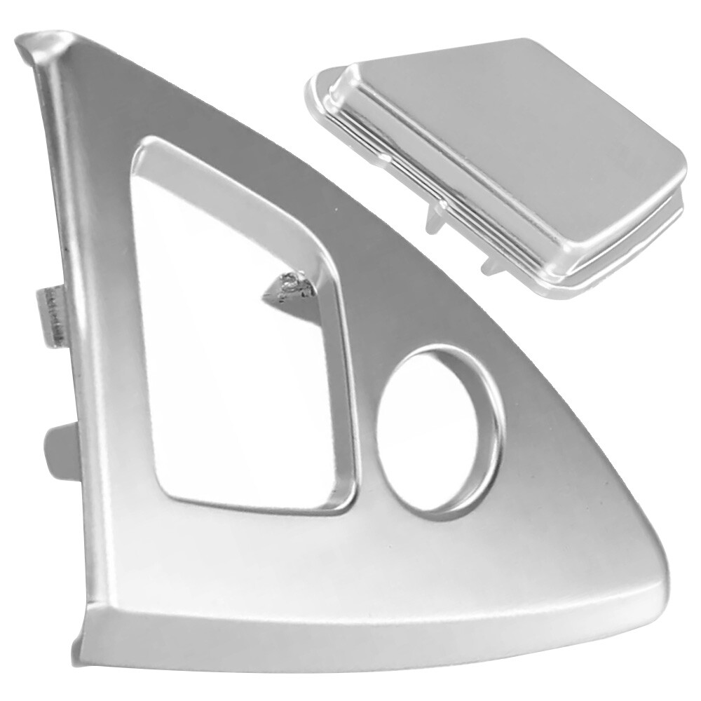 Couvercle De Cylindre De Serrure Console Pour BMW Série 5 F10 F11 2011-2016 - Réf. 51169277348 - Argenté - 8