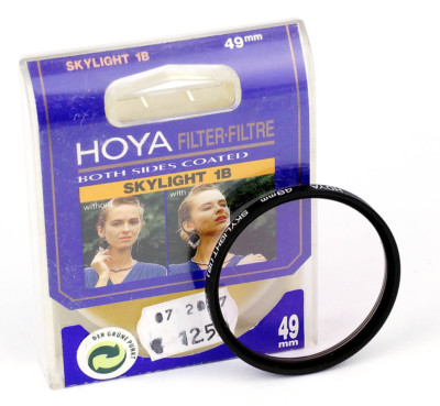 HOYA Skylightfilter 1B FILTER SKYLIGHT 49mm M49 Schraubfassung (O4015