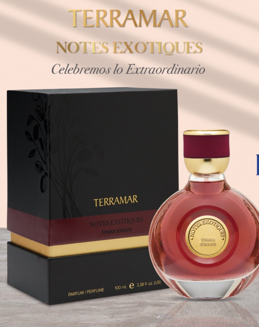 Terramar Parfum NIB Tonka Exouis 100ml 3.38 Fl.oz This Fragrance