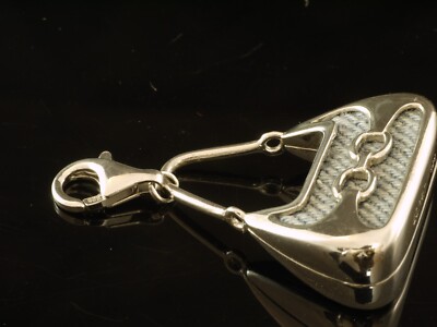 ESPRIT JEWELS grosser  Charm Handtasche 925 Sterling Silber Jeans