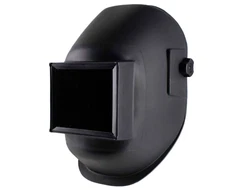 Sellstrom S29901 4-1/2" x 5-1/4" Welding Helmet, Fixed Front, Black